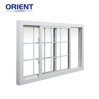 Ventanas Corredizas de Aluminio, Ventanas de Aluminio con Doble Acristalamiento, Ventana Corrediza de Doble Capa Personalizada, Ventana de Bajo Consumo