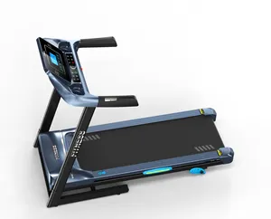 חשמלי מתקפל הליכון 5 "LCD מסך כחול תצוגת הליכה ריצה מכונה
