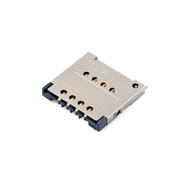 Connecteur de carte SIM MUP MINI de type SMT, connecteur de carte IC PCB à souder, prise de carte SIM pour routeur, Wifi 4G, décodeur