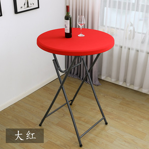 Tovaglia Elasticizzata in Spandex per Tavolo <span class=keywords><strong>da</strong></span> Cocktail, Copritavolo Rotondo Elasticizzato per Bar e Matrimoni - Product Image 4