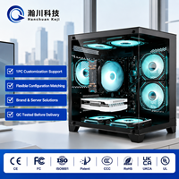 PC con IA, RTX 5070 de 12GB, Intel I5 14400F, 32GB, SSD de 1TB, Computadora de Escritorio para Juegos Personalizable con Alto FPS, Precio al por Mayor