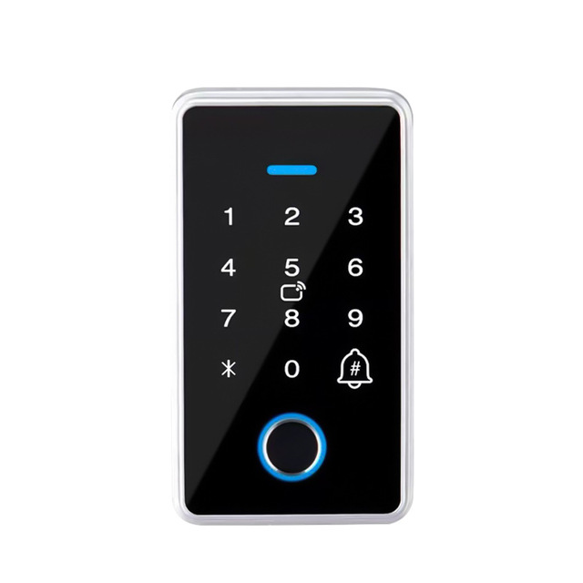 Tuya Smart Security Door Lock Fingerprint Unlock RFID Card NFC Access Control System for Hotel Use Modern TuyaSmart App