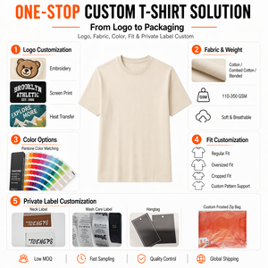 T-shirt décontracté pour homme 220g en coton peigné 100% – Col rond ample, couleur unie, manches courtes, coupe décontractée, idéal au quotidien - Product Image 4