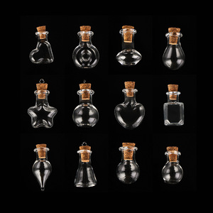 Bouteille à souhaits créative en verre faite à la main avec <span class=keywords><strong>bouchon</strong></span> à vis et liège en forme d'étoile bricolage pour la décoration d'hôtel B & B - Product Image 4