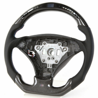 Volant de direction légères en Fiber de carbone, adapté à la BMW 5 er E60 E61 530 523 M5 M6, 525