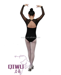 Professional Adult <strong>Black</strong> Dance <strong>Leotard</strong> <strong>Girls</strong> Ballet <strong>Leotard</strong> AL-02 Made of Comfortable Spandex Material - Product Image 4