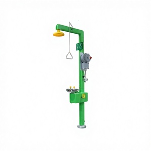 Estación de Lavado de Ojos Compuesta con Calefacción Eléctrica y Regulación de Presión Modelo BTF91 para Uso Químico y de Laboratorio, Resistente a la Corrosión - Product Image 4