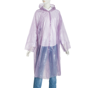 Impermeable Ecológico Desechable de PE para Adultos, Estilo Simple para Camping, Ropa de Lluvia de Emergencia para Exteriores para Chicas - Product Image 2