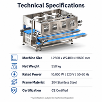 Machine à découper le pain à ultrasons à haute productivité de l'usine Wanlisonic avec lame en alliage de titane pour l'industrie de la boulangerie