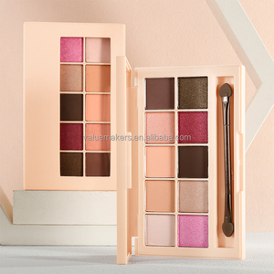 <span class=keywords><strong>Paleta</strong></span> de sombras de ojos Etiqueta Privada venta al por mayor <span class=keywords><strong>paleta</strong></span> de sombras de ojos pigmentada 10 colores <span class=keywords><strong>paleta</strong></span> de sombras de ojos brillo mate desnudo - Product Image 2