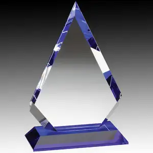 Economy Design rotondo di cristallo trofeo di cristallo intagliato scatola Souvenir inciso al Laser targa di cristallo religioso