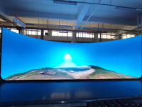 Video Wall LED COB HD para Interiores, Gabinete de Aluminio Fundido a Presión, Paso Pequeño, para Centro de Comando, Estudio, Publicidad Interior
