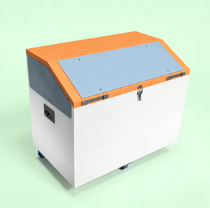 Caja de seguridad para baterías marinas RV, resistente a la corrosión, para paquete de baterías LiFePO4 de 10 kWh, almacenamiento de energía móvil para embarcaciones - Product Image 1