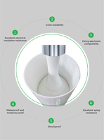 TONGFANG Electronics Pâte thermique adhésive en silicone monocomposant, colle d'étanchéité grise pour cartes de circuits imprimés