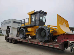 Nouveau compacteur de déchets pour décharge sanitaire, bulldozer à ordures, rouleau compresseur vibrant avec moteur et composants principaux de la pompe pour utilisation en décharge - Product Image 2