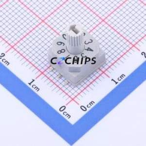 PHR-10S Rotary Encoder Switch SMD Switch ( Number of Detents: 10 )( Encoding Type: True Code )( Operating Temperature: ) - Product Image 1