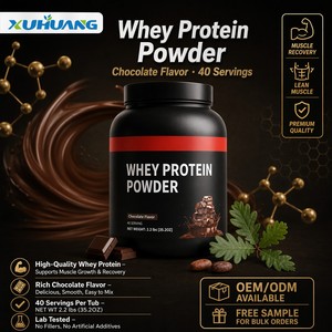 Proteína de Suero de Leche en Polvo a Granel, Suplemento Deportivo para Aumento de Masa Muscular y Peso, Fabricación OEM, Venta al Por Mayor, Marca Privada - Product Image 1