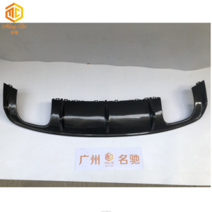 Fibre de carbone véritable noire pour diffuseur de pare-chocs arrière <span class=keywords><strong>Audi</strong></span> A3 S3 - Product Image 4