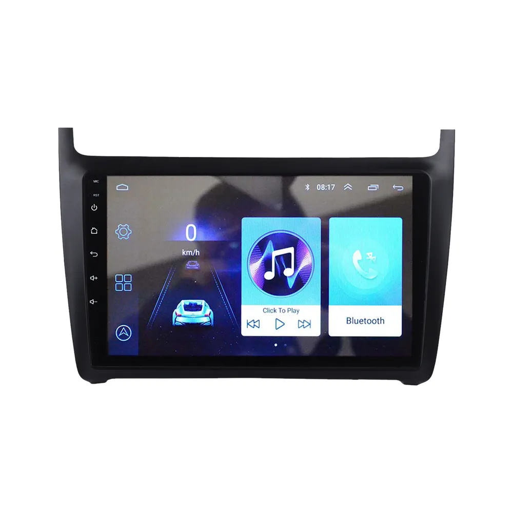 Radio Estéreo con gps para coche, reproductor multimedia con android, pantalla táctil, dvd, audio, para VOLKSWAGEN, VW, Polo