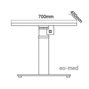 Electric <b>Table</b> Adjustable Motorized Lifting <b>Table</b> WZ-50 - Product Image 2