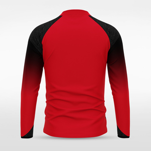 OEM ODM traspirante <span class=keywords><strong>calcio</strong></span> 1/4 quarto Zip maglia maglia maglia giacca <span class=keywords><strong>da</strong></span> <span class=keywords><strong>calcio</strong></span> personalizzata giacca <span class=keywords><strong>da</strong></span> <span class=keywords><strong>calcio</strong></span> adulti personalizzata felpa <span class=keywords><strong>da</strong></span> uomo - Product Image 2