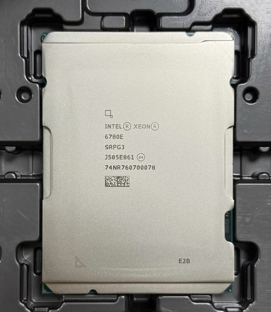 Xeon 6780E 6 Series CPU 144 Core 2.20 GHz 330W Server Processor Socket LGA4710 Price Computer Hardware
