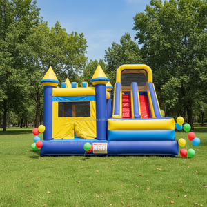 Château gonflable pour les fêtes, château gonflable en PVC, jeu intérieur et extérieur, qualité commerciale pour la location d'entreprise - Product Image 1