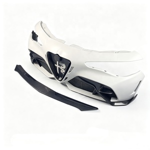 Parachoques Delantero Semi-Carbono para Alfa Romeo <span class=keywords><strong>Giulia</strong></span> <span class=keywords><strong>GTA</strong></span> Versión M con el Logotipo del Escorpión - Kit de Modificación para Auto de Alto Rendimiento - Product Image 5