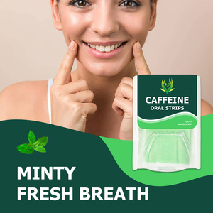 Tiras Orales de Cafeína de Marca Privada OEM ODM, 40MG, Cafeína Portátil con Sabor a Menta, Refresca el Aliento, Aumenta la Energía, Refresca Bajo Demanda - Product Image 3