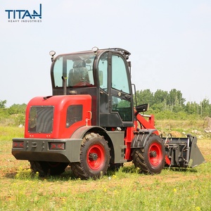 Titanhi Thương Hiệu <span class=keywords><strong>Zl08</strong></span> Bánh <span class=keywords><strong>Loader</strong></span> 0.8ton Front End Radlader 800Kg Với Cabin Sang Trọng Cho Châu Âu - Product Image 2
