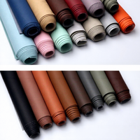 Kotak Kacamata Kulit Tekstur Setengah Lubang 1mm Matte Embossed 14-meter, Lapisan Kain Lembut Elastis, Kulit Imitasi PVC