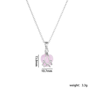 Collar Unisex de Acero Inoxidable con Circonita, Piedra de Nacimiento, Cadena Clásica para Clavícula, Joyería de Moda, Regalo - Product Image 6