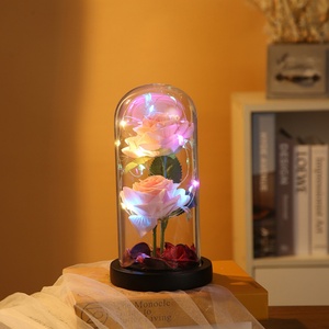 Luxury Artificial Flower Valentines Day Gift Set 2025 Led Flower <b>Light</b> <b>Rose</b> Dkb Party Wedding Decor Happy Valentine's Day Gift - Product Image 4