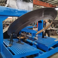 Presse rotative à grand ventilateur pour l'industrie de la ventilation Machine de fabrication de bords rotatifs à turbine de ventilateur centrifuge entièrement automatique