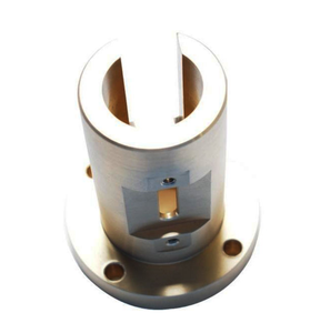 Piezas de mecanizado CNC de alta precisión de 3/4/5 ejes, cilindro de aluminio pulido personalizado con brida, mecanizado OEM de manguitos lineales - Product Image 4