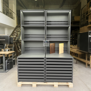 Factory <strong>Customized</strong> New Type Durable Inclined Board Wooden Floor <strong>Display</strong> <strong>Cabinet</strong> Drawer for Exhibition Halls - Product Image 2