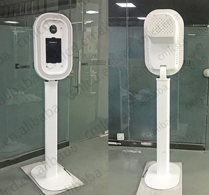 Photomaton haut de gamme avec éclairage LED RGB changeant de <span class=keywords><strong>couleur</strong></span>, pour iPad et appareil <span class=keywords><strong>photo</strong></span> reflex numérique, impression instantanée, avec valise de transport pour événements - Product Image 5