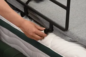 Tecforcare schienale elettrico letto con cuscino letto medicale anziani cura della casa regolabile schienale per anziani prodotti per la cura della salute