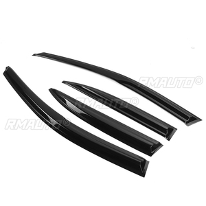 4PCS Car Door <b>Window</b> <b>Vent</b> Visor Deflector Rain Guard Awning Shelter For ACURA TSX 4 Door Sedan 2004-2014 <b>Window</b> Visor Rain Guard - Product Image 4