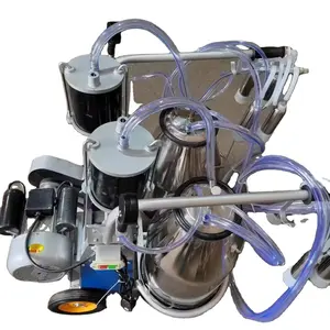 PISTON type 2 cows milking machine with good price HJ-CM011PD