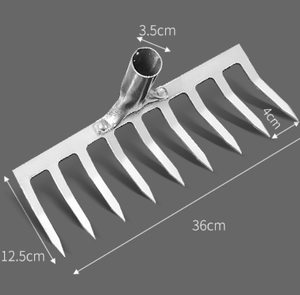 Râteau à <span class=keywords><strong>olives</strong></span> en acier de qualité supérieure avec manche en bois, 14 dents, poignée ergonomique, fabriqué en Chine - Product Image 3