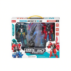 หุ่นยนต์แปลงร่าง Idea-Fly ของเล่นโมเดลพลาสติกสำหรับเด็กอายุ 8-13 ปี 男女皆宜 - Product Image 1