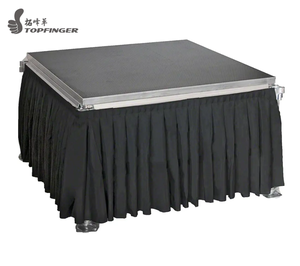 Topfinger 2025 bon prix plate-forme de scène en aluminium portable, équipement professionnel de décoration de mariage et scène de concert en direct - Product Image 2