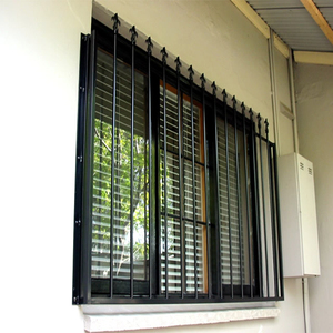 <span class=keywords><strong>Parrilla</strong></span> de ventana de metal de seguridad moderna <span class=keywords><strong>Parrilla</strong></span> de ventana de hierro forjado para casa - Product Image 6