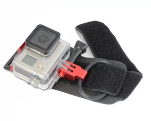 Correa de Muñeca para GoPro HERO4 <span class=keywords><strong>HERO3</strong></span>+, Soporte Original para Carcasa Impermeable, Banda para Surf, Snorkel y Grabación POV - Product Image 3