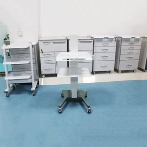 รถเข็นคลินิกทันตกรรม TC พร้อมเครื่องสแกนช่องปากแบบเคลื่อนที่ มีลิ้นชัก รถเข็นทางการแพทย์แบบคอมพิวเตอร์สำหรับใช้งานภายในช่องปาก - Product Image 1