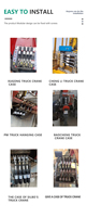 Télécommande sans fil | Commande pour grue articulée montée sur camion tout-terrain : direction précise et sûre pour une efficacité accrue