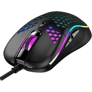 เมาส์ Ghost Mouse 7 ปุ่ม ดีไซน์ตามหลักสรีรศาสตร์ เซ็นเซอร์ออปติคอล อินเทอร์เฟซ USB ตั้งโปรแกรมได้ ใช้งานกับเดสก์ท็อป แสงสีสันสดใส ส่งแสงได้ในเวลากลางคืน เหมาะสำหรับเล่นเกม - Product Image 1