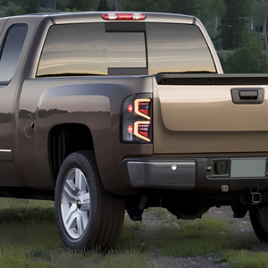 Feux arrière automatiques pour <span class=keywords><strong>Chevrolet</strong></span> <span class=keywords><strong>Silverado</strong></span> 2007-2018 LED feux arrière de voiture assemblage mise à niveau feux de freinage dynamiques accessoires d'outils - Product Image 4