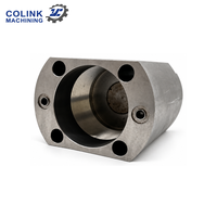 Service d'usinage CNC sur mesure pour tubes coniques à bride en acier inoxydable brossé, fabrication OEM